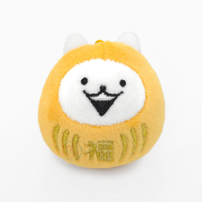 Usagyuuun | Nekogyuuun Yellow Daruma Mini Plush
