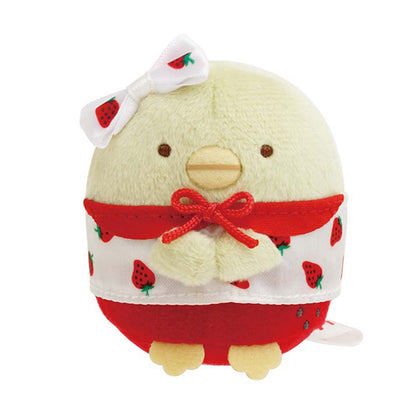 Sumikko Gurashi | Sakuma Strawberry Milk Candy | Penguin? Tenori Mini Plush