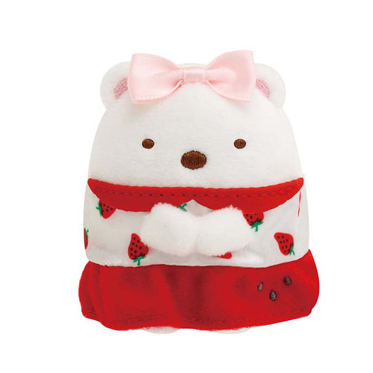 Sumikko Gurashi | Sakuma Strawberry Milk Candy | Shirokuma Tenori Mini Plush