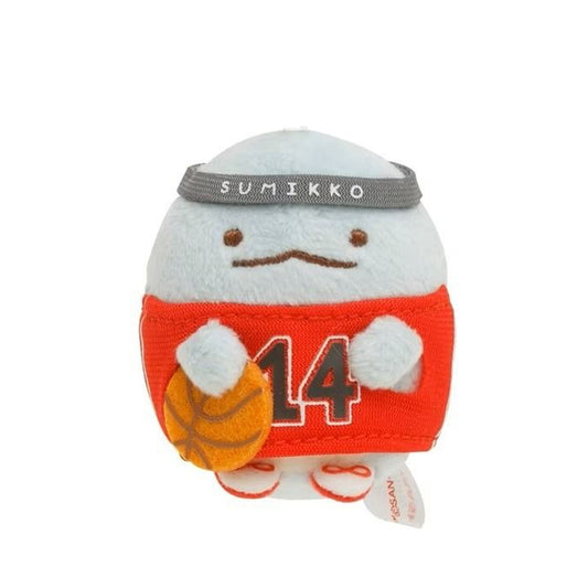 Sumikko Gurashi |  Xebio Basketball 1 | Tokage Keychain Tenori Mini Plush | Collab Limited