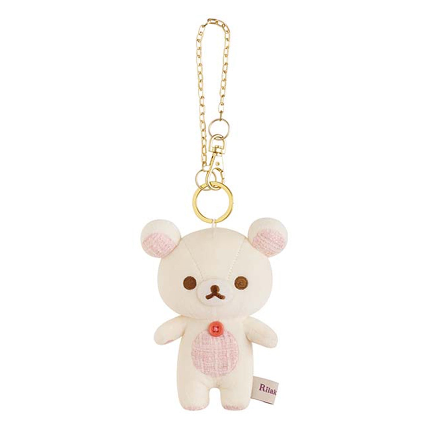 Rilakkuma | Wonderful Home | Korilakkuma (Tweed) Keychain Small Plush