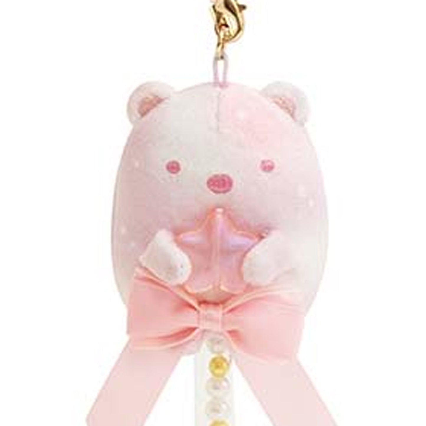 Sumikko Gurashi | Sleepless Night Magic Salon | Shirokuma Wand Keychain Tenori Mini Plush