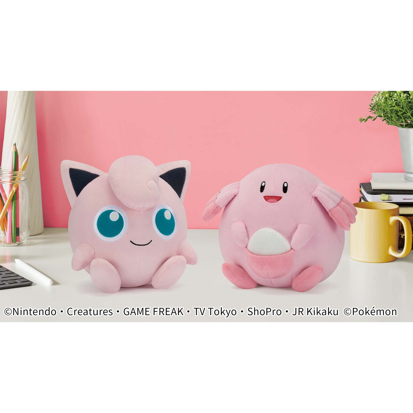 Pokémon | Pink Color Selection | Jigglypuff Small Plush