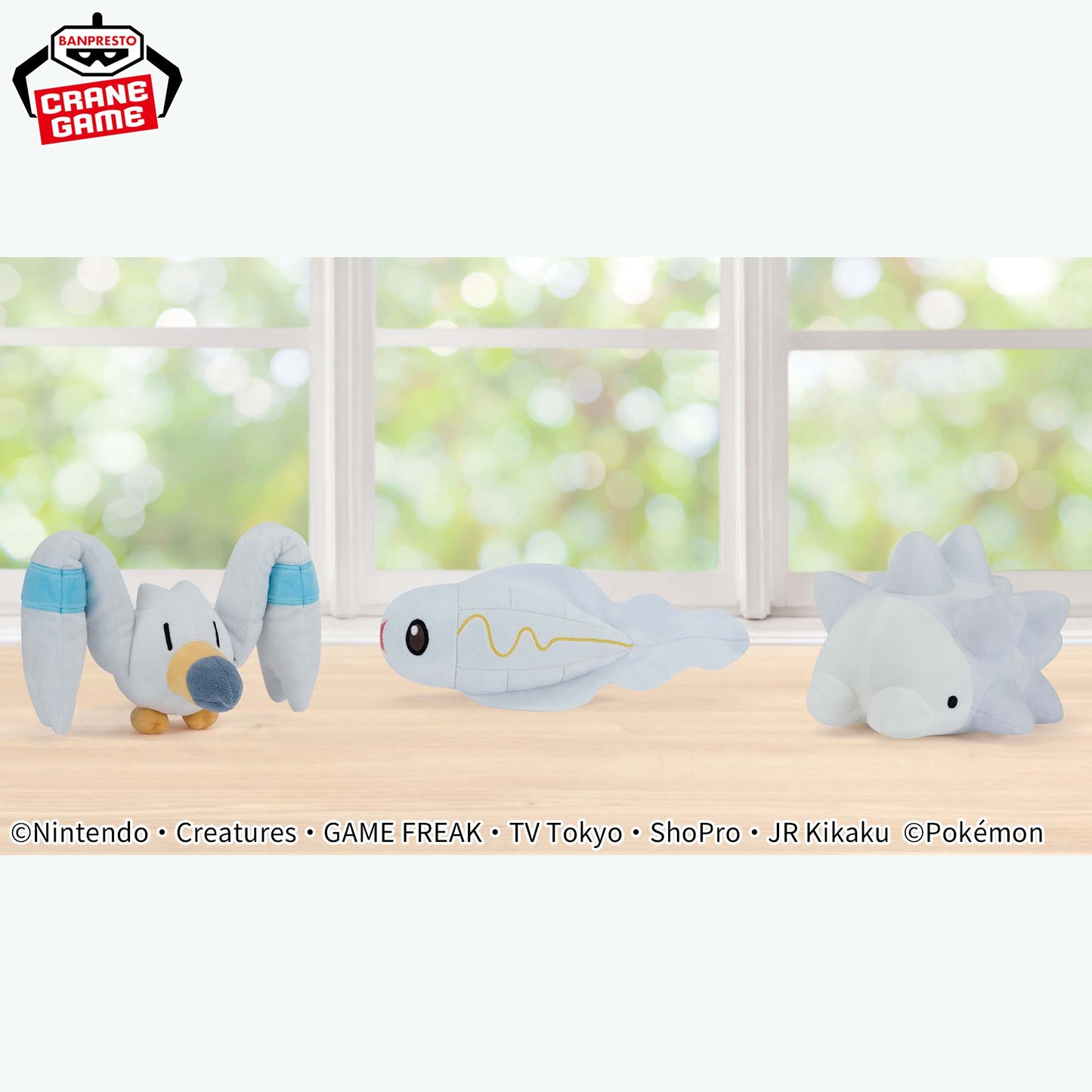 Pokémon | White Color Selection | Wingull Small Plush