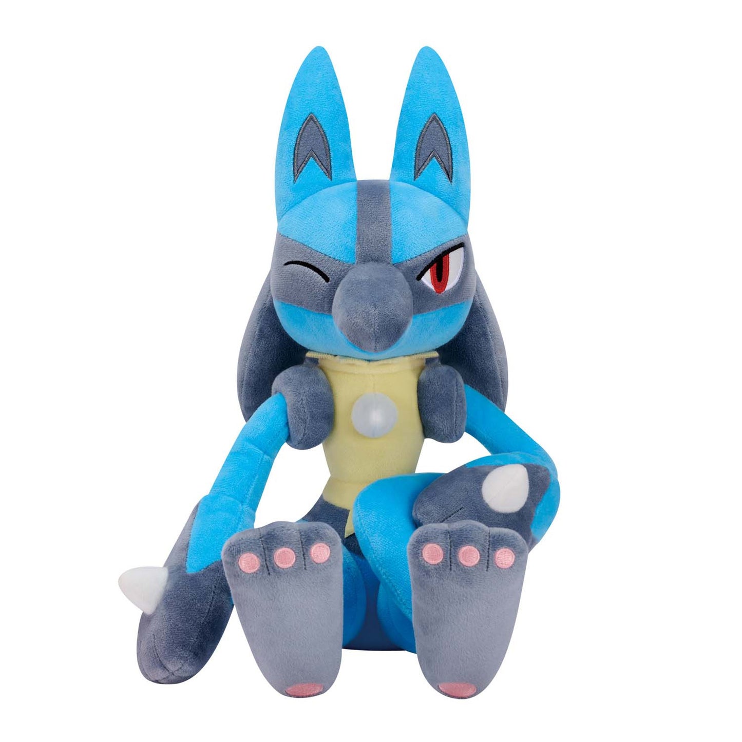 Pokémon | Look at the Tail! | Lucario Sitting Big Plush