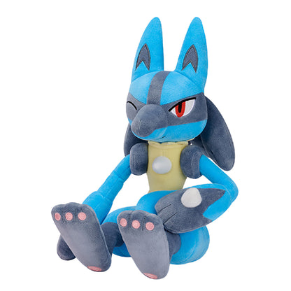 Pokémon | Look at the Tail! | Lucario Sitting Big Plush