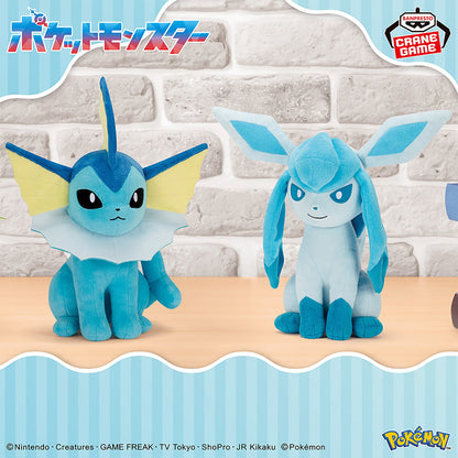 Pokémon | Evoli-Freunde | Aquana sitzendes Plüsch