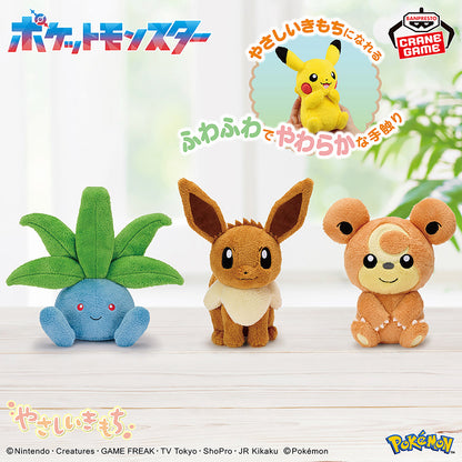 Pokémon | Gentle Feelings | Teddiursa Sitting Soft Small Plush