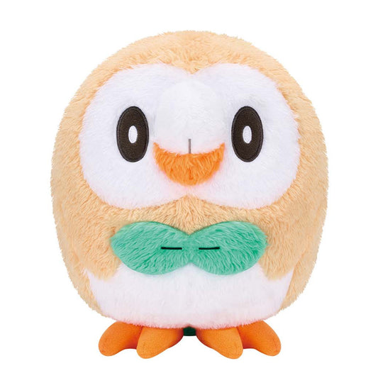 Pokémon | Hokkori Healing | Rowlet Fluffy Plush