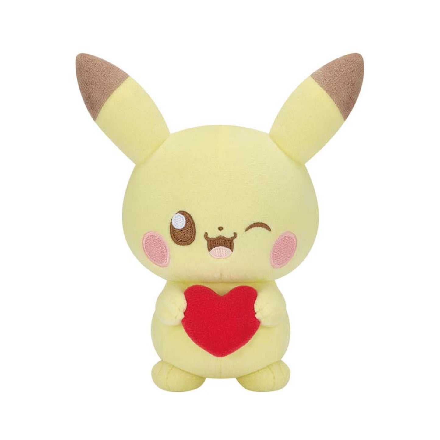 Pokémon | Pokepeace Mellow Heart | Pikachu (Heart) Small Plush