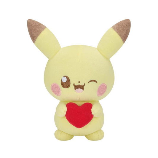 Pokémon | Pokepeace Mellow Heart | Pikachu (Heart) Small Plush