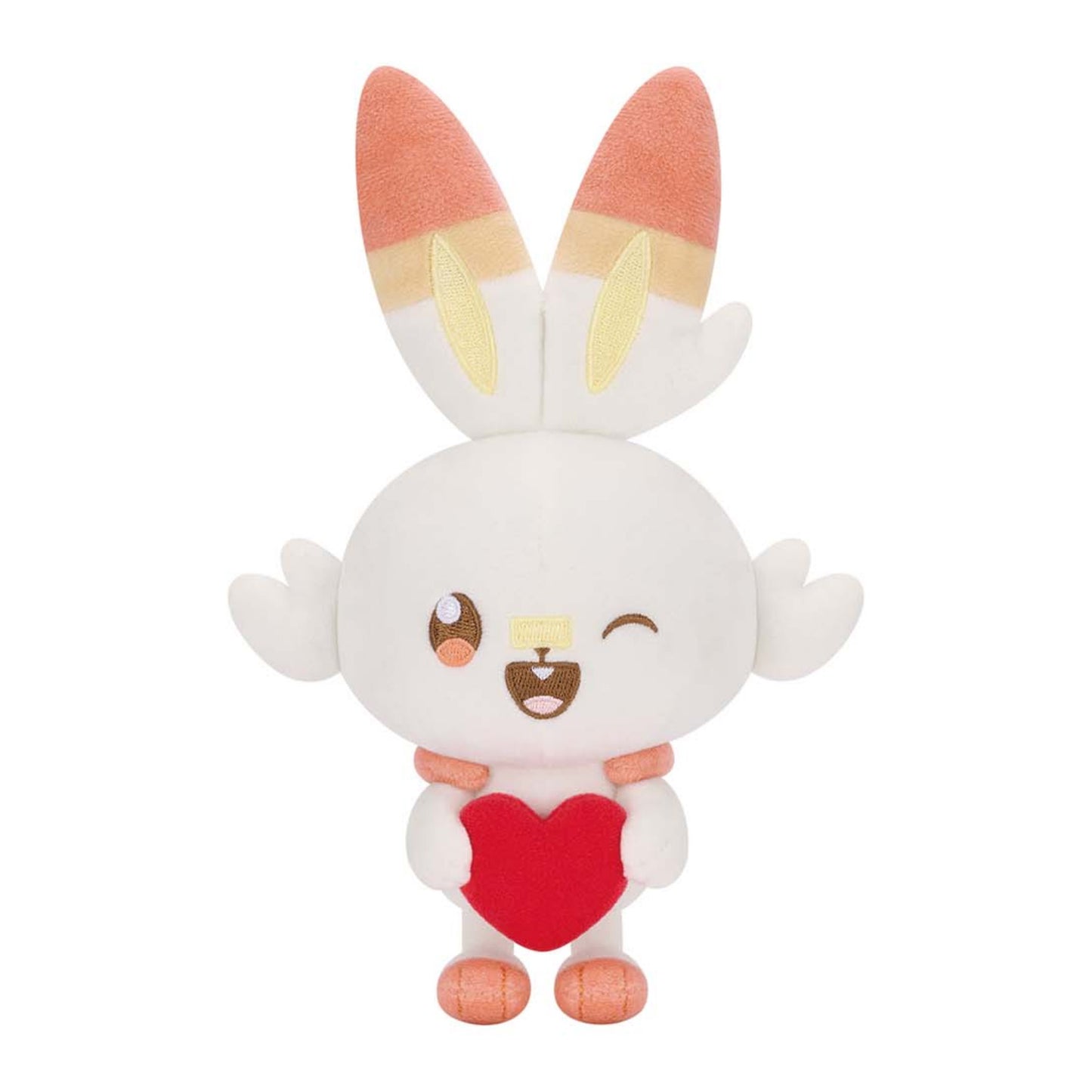 Pokémon | Pokepeace Mellow Heart | Scorbunny (Heart) Small Plush