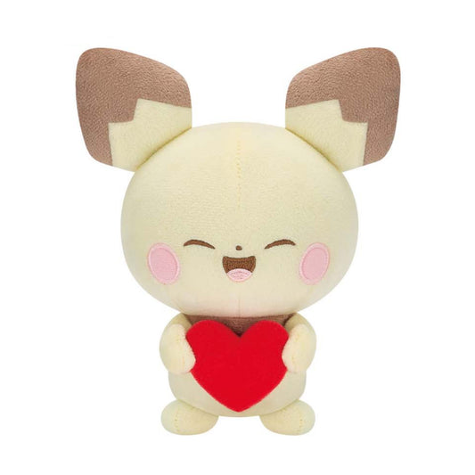 Pokémon | Pokepeace Mellow Heart | Pichu (Heart) Small Plush