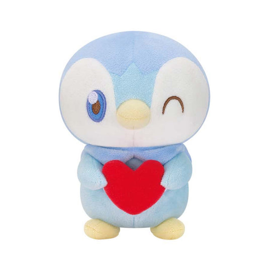 Pokémon | Pokepeace Mellow Heart | Piplup (Heart) Small Plush
