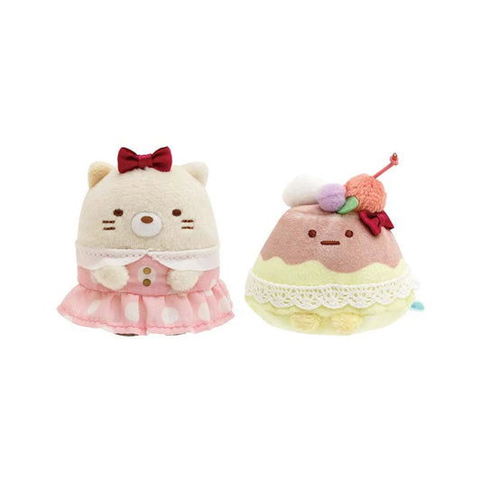 Sumikko Gurashi | I Want to Travel | Neko Cat & Yama (Pudding) Tenori Mini Plush Set | Shop Limited