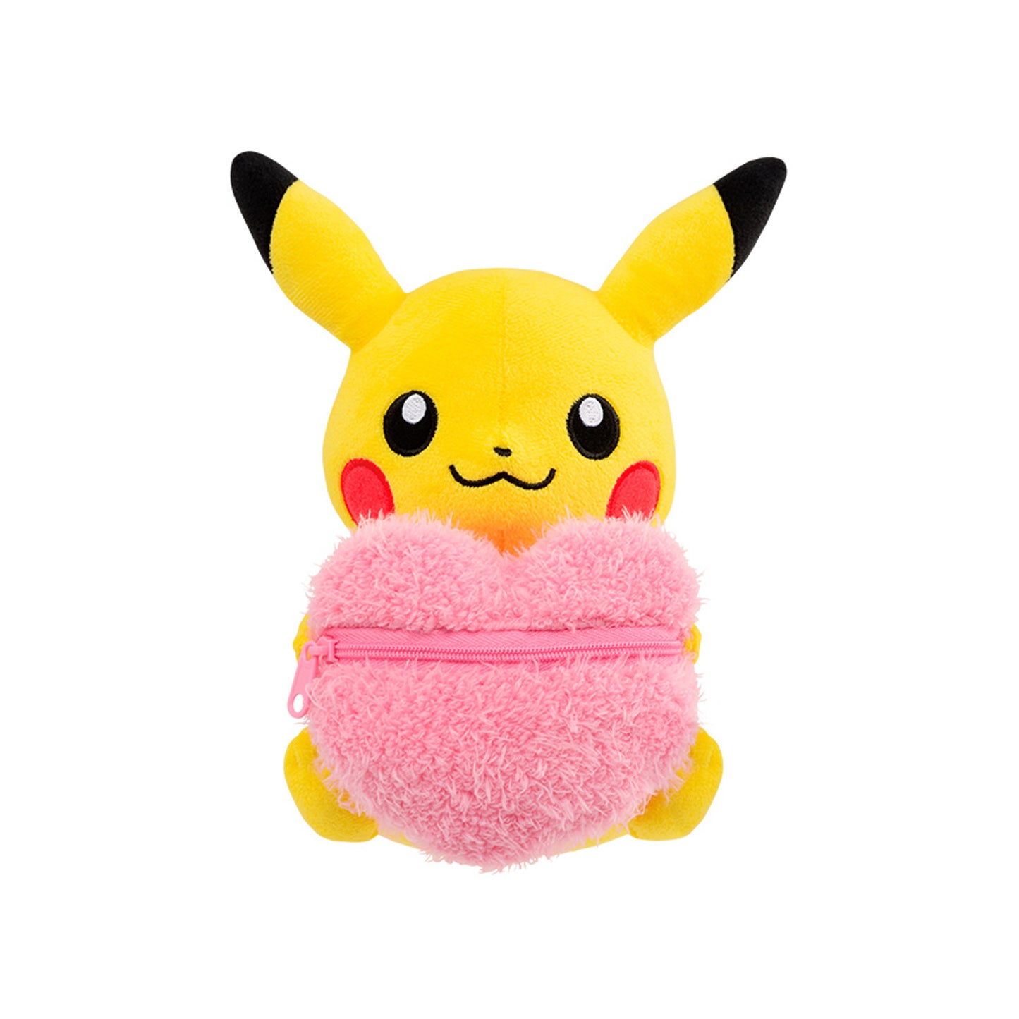 Pokémon | Pikachu Plush with Fully Heart-shaped Pouch
