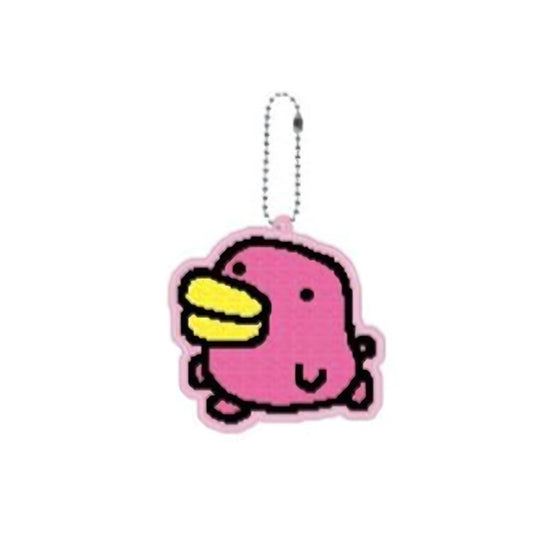 Tamagotchi |  Embroidered Patch Charm | Hashizoutchi Keychain with Clip