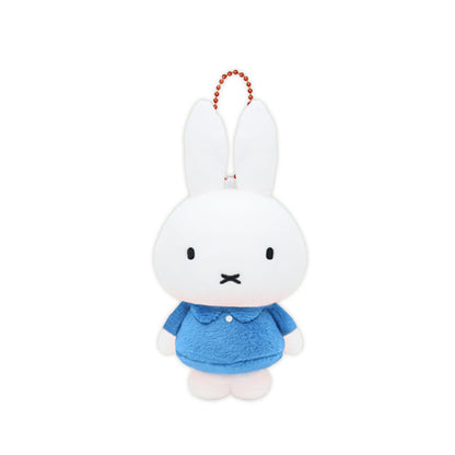 Miffy | Mascot Vol 2 | Miffy Bruna Blue Keychain Small Plush