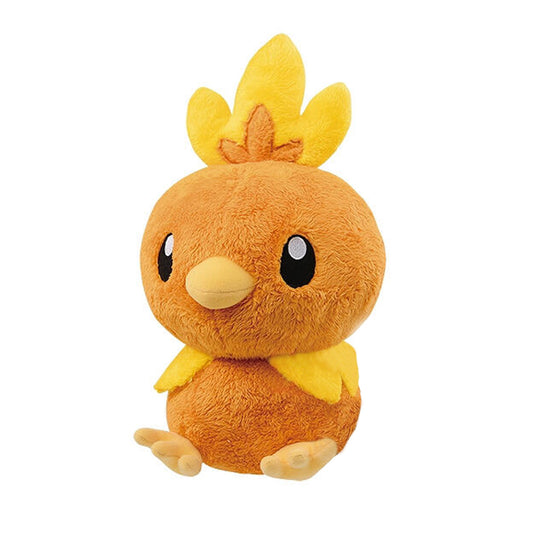 Pokémon | Hokkori Healing | Torchic Sitting Fluffy Super Big Plush