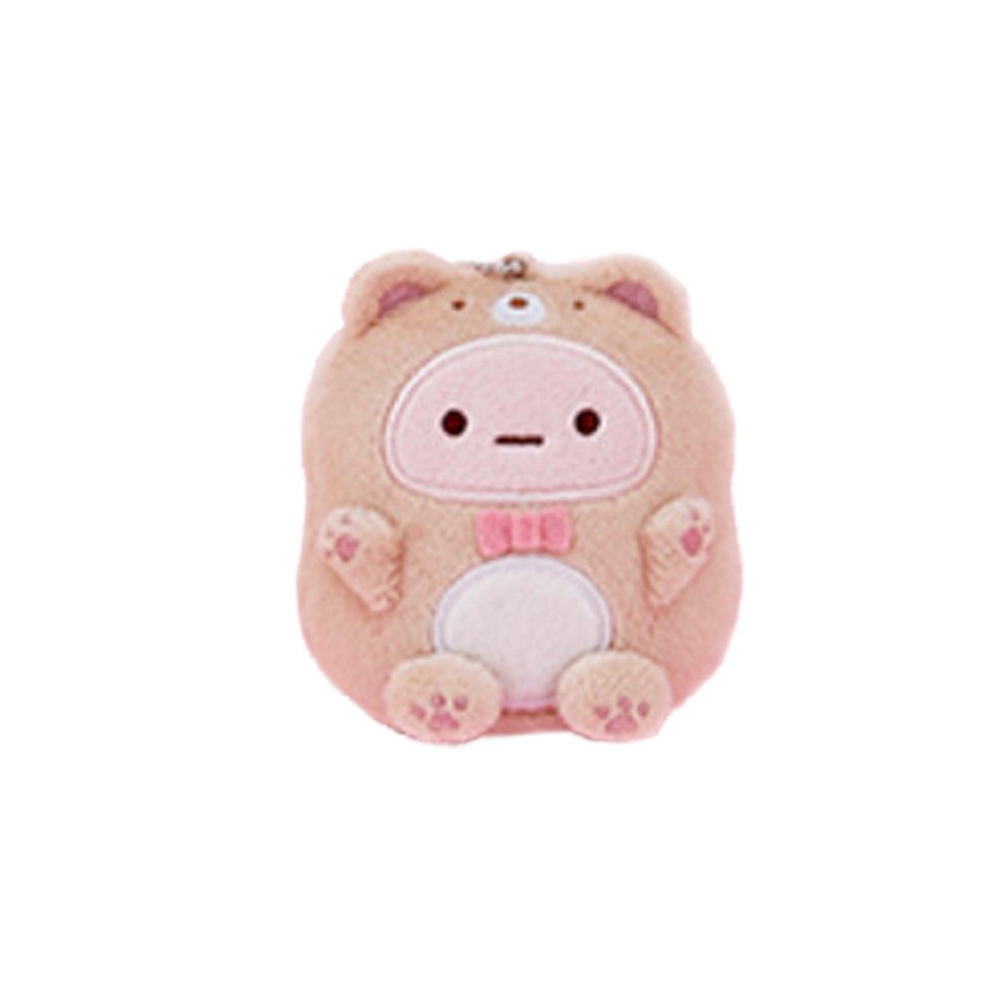 Sumikko Gurashi | Cafe Bear | Tapioca (Pink) Keychain Mini Plush