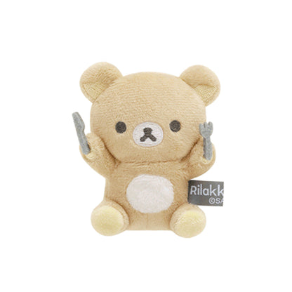 Rilakkuma | New Basic 2 | Rilakkuma (Knife & Fork) Tenori Mini Plush