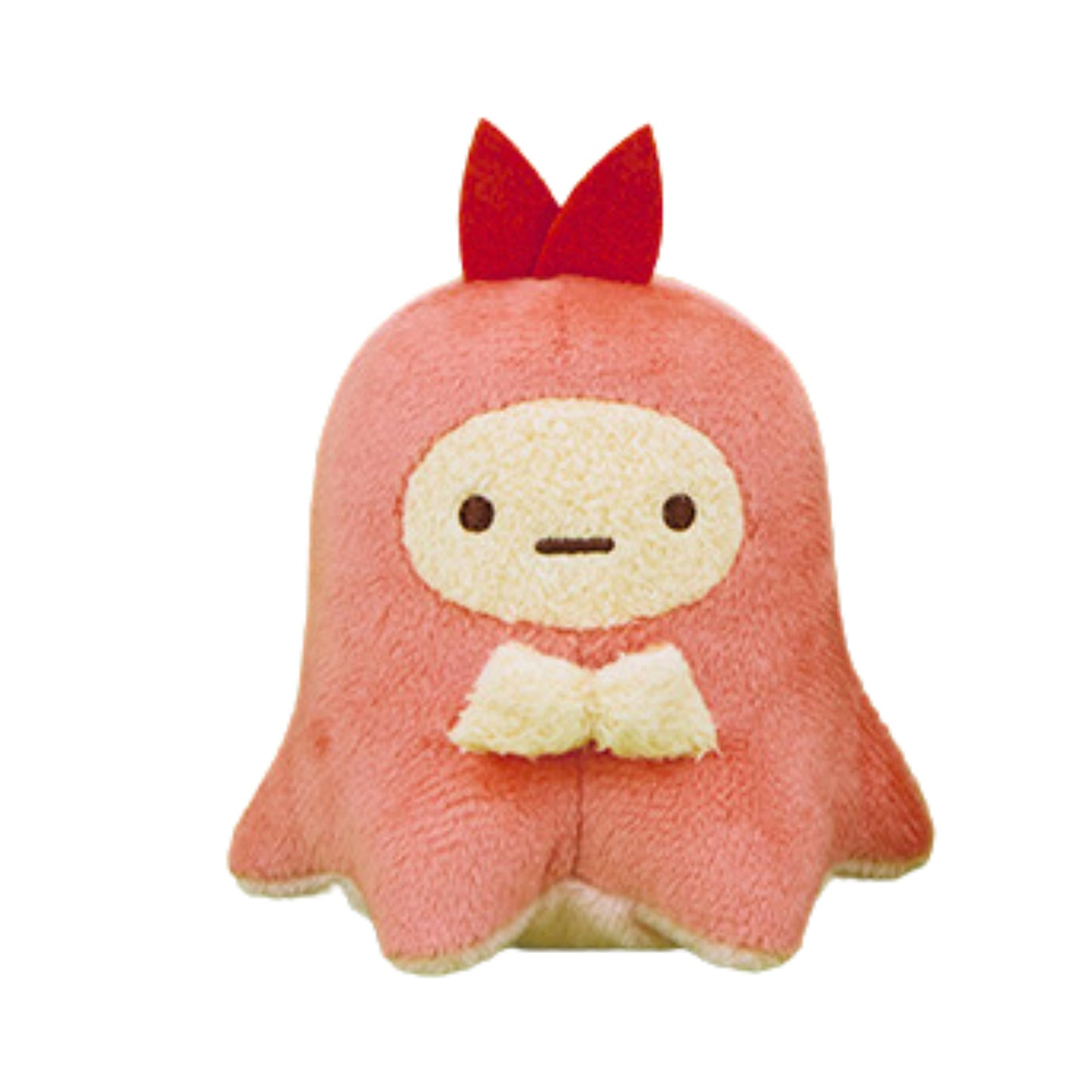 Sumikko Gurashi | Lunch Series | Ebifurai no Shippo (Octopus Wiener) Keychain Mini Plush