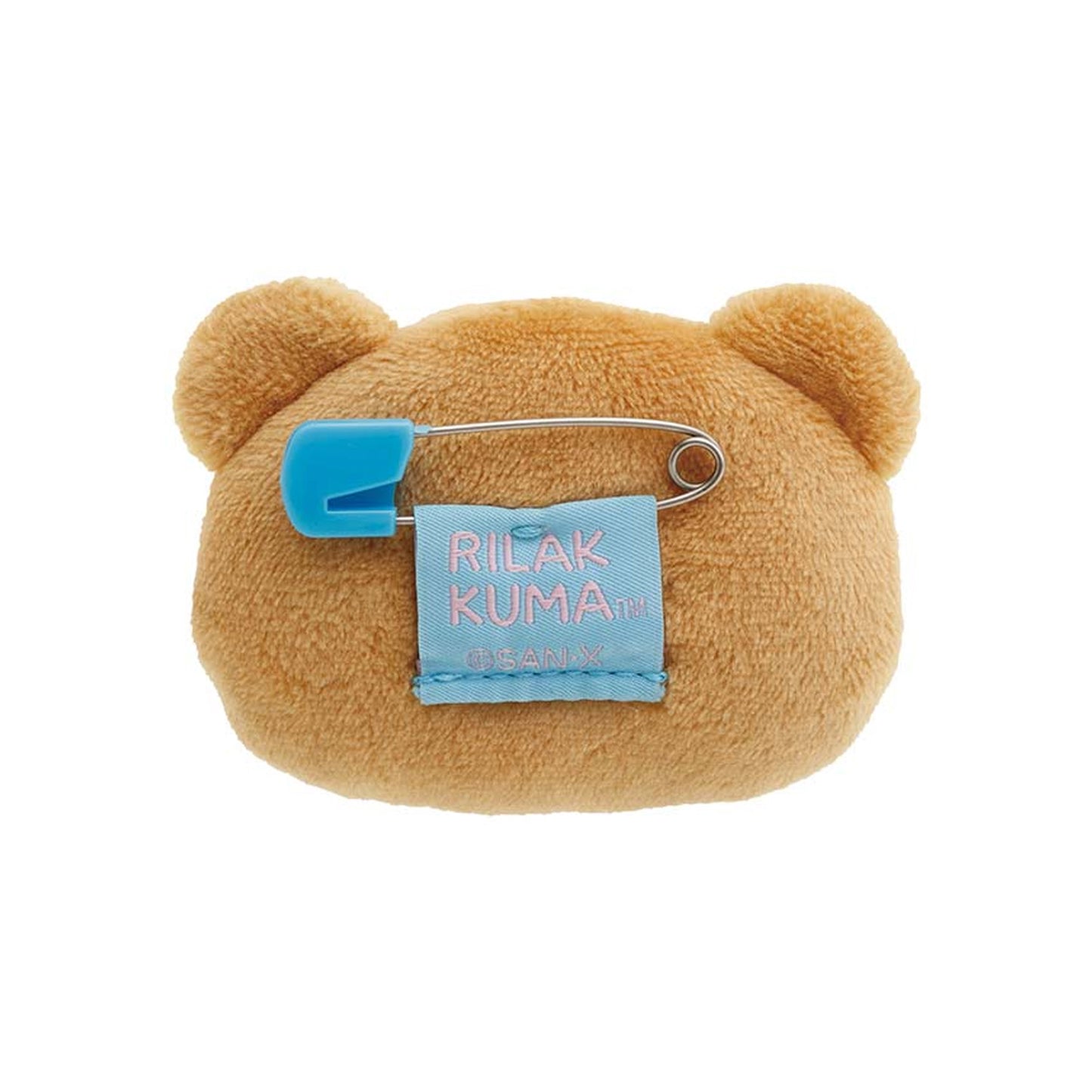 Rilakkuma | Emoji Series | Rilakkuma (Sad) Mini Plush Badge