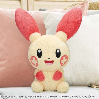 Pokémon | Hokkori Healing | Plusle Fluffy Super Big Plush