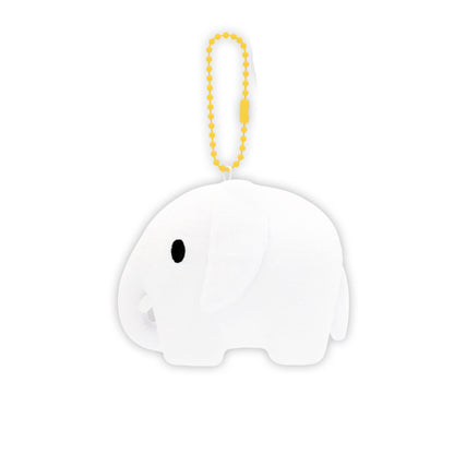 Bruna Animal | Rabbit & Elephant | Miffy Elephant White Keychain Small Plush