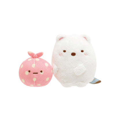 Sumikko Gurashi | Bear Cafe at Home | Shirokuma & Furoshiki Tenori Mini Plush