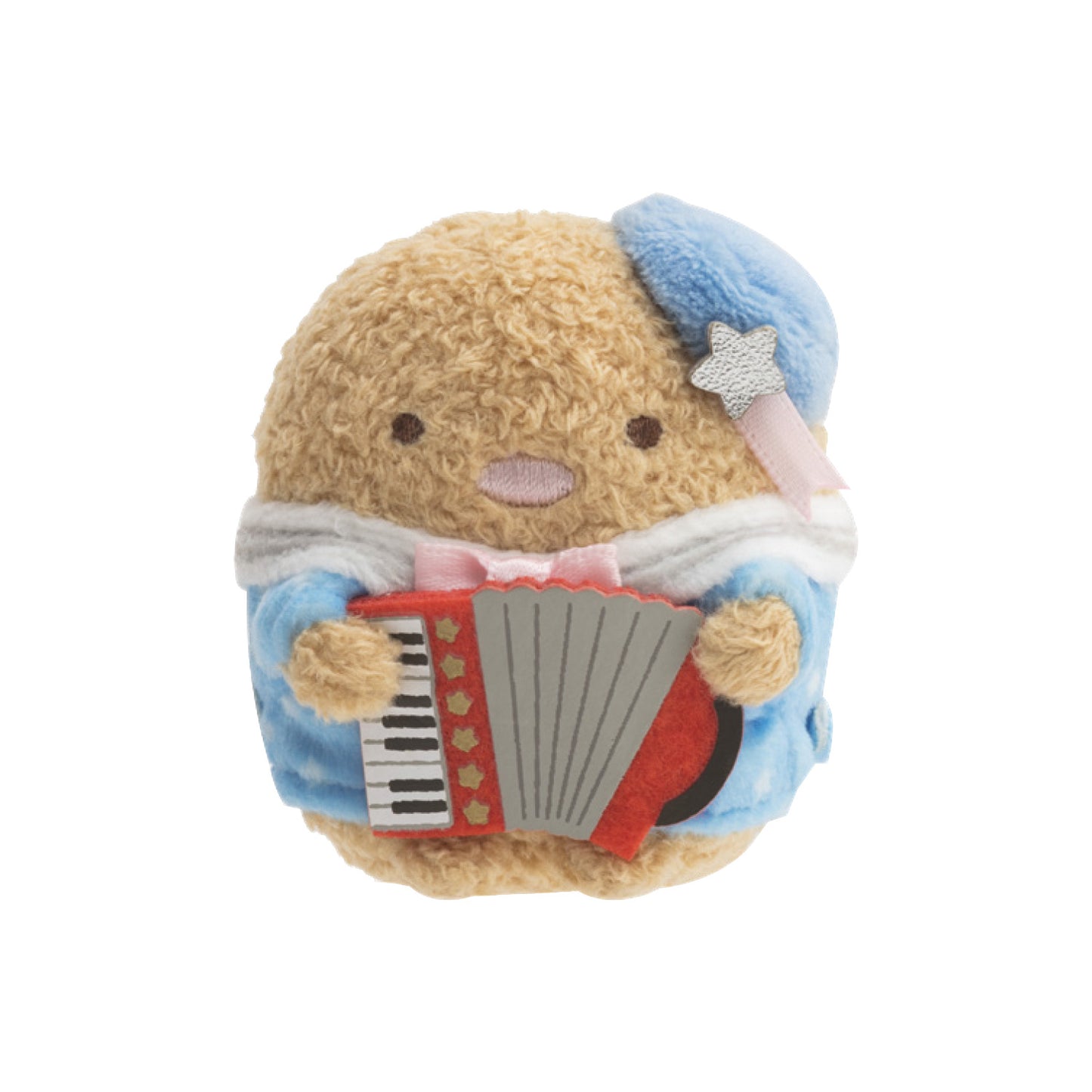 Sumikko Gurashi | Starry Sky Concert | Tonkatsu (Accordian) Tenori Mini Plush | Limited Edition