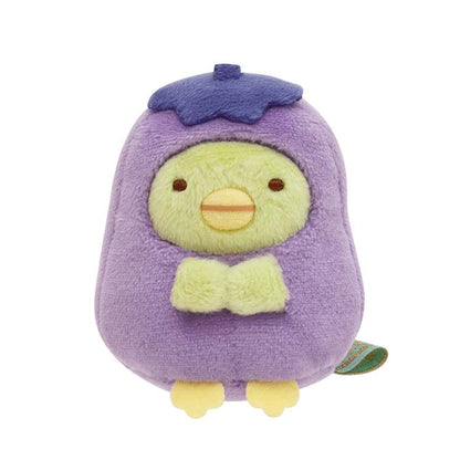 Sumikko Gurashi | Food Kingdom |  Penguin? (Eggplant) Tenori Mini Plush | Shop Limited