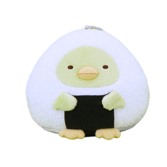 Sumikko Gurashi | Lunch Series | Penguin? (Rice Ball) Keychain Mini Plush