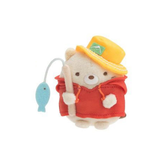 Sumikko Gurashi | L-Breath 2nd Series | Neko Cat (Fishing) Tenori Mini Plush | Collab Limited