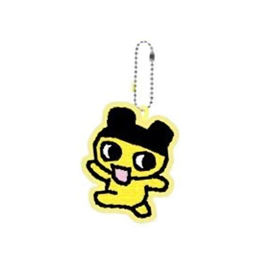 Tamagotchi |  Embroidered Patch Charm | Mametchi Keychain with Clip