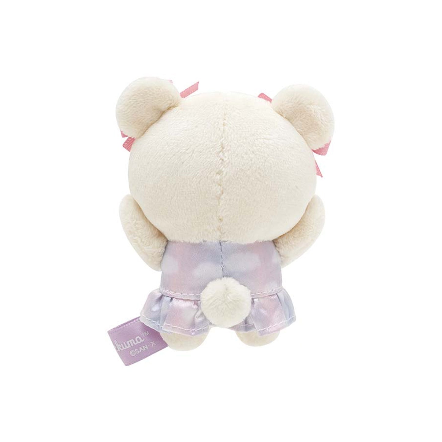 Rilakkuma | Sky's Curly Cotton Candy | Korilakkuma (Dress) Tenori Mini Plush