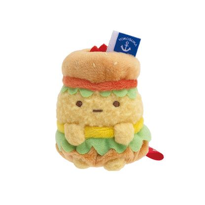 Sumikko Gurashi x Keikyu | Let's Go Play | Ebifurai no Shippo (Burger) Tenori Mini Plush | Voucher Limited