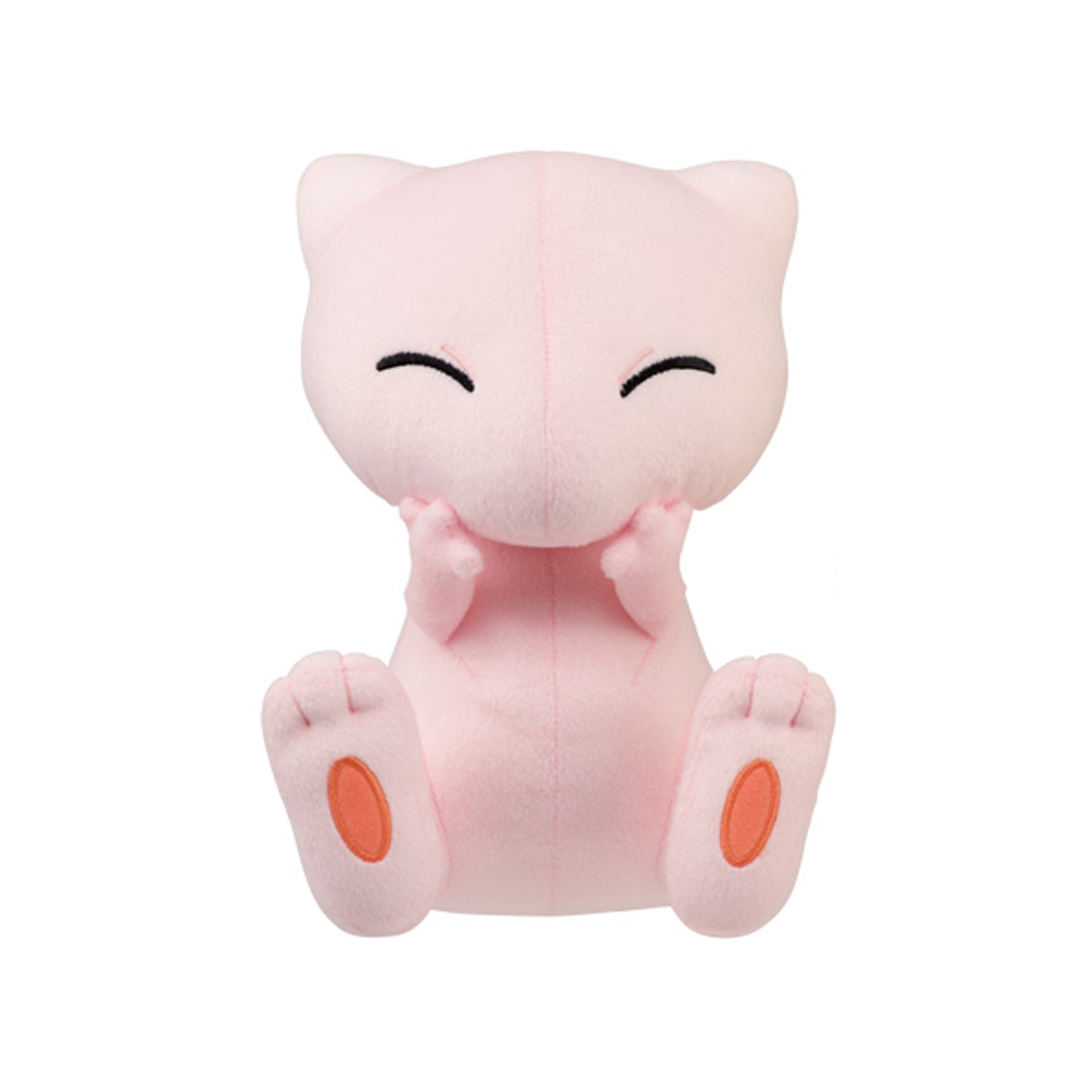 Pokemon Mewtwo Strikes Back EVOLUTION Mew Sitting Plush MSClaw25