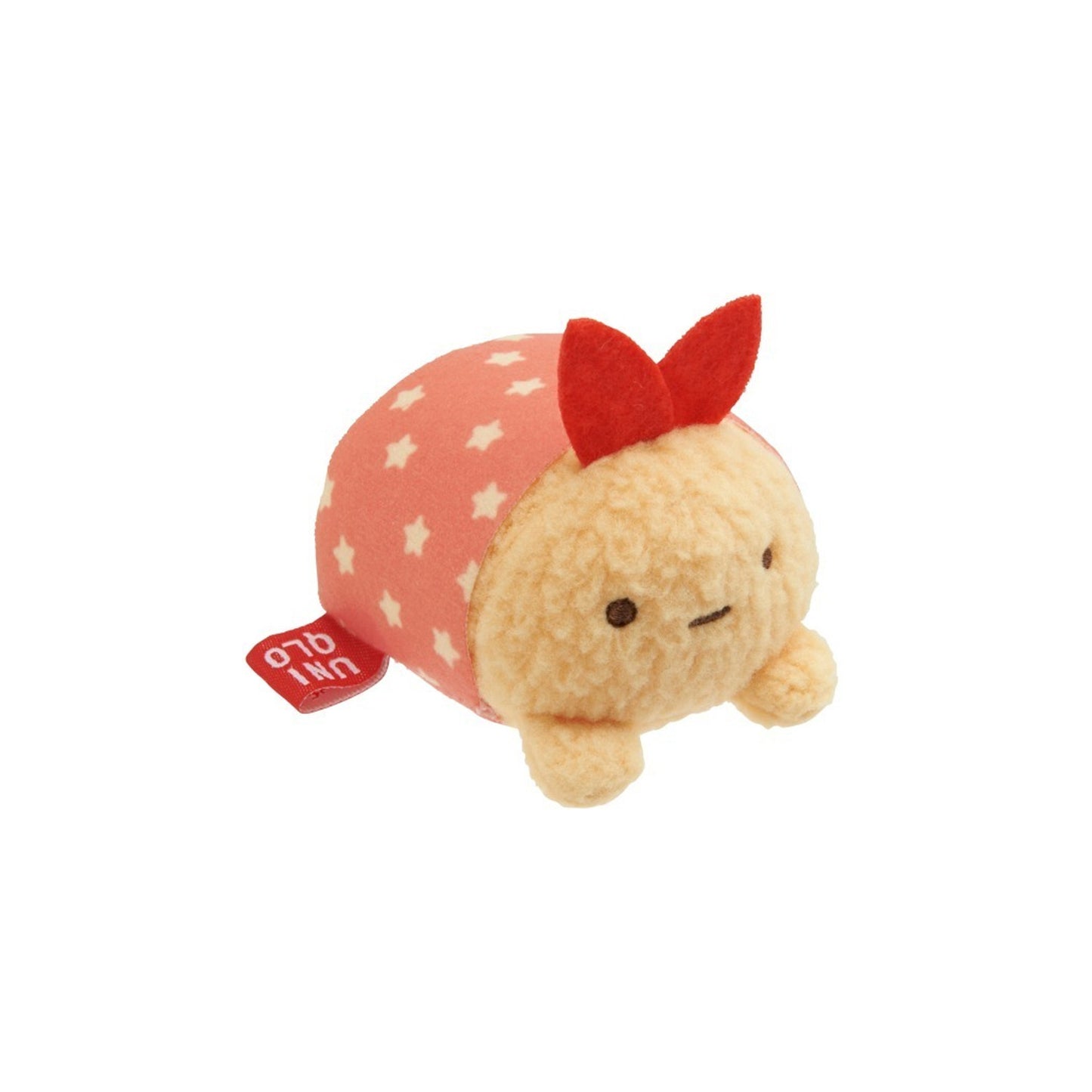 Sumikko Gurashi | Uniqlo Edition | Ebifurai no Shippo (Pyjamas) Tenori Mini Plush | Limited Edition