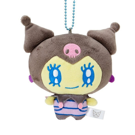 Tamagotchi | Purinui Sanrio | Melodytchi (Kuromi) Keychain Small Plush