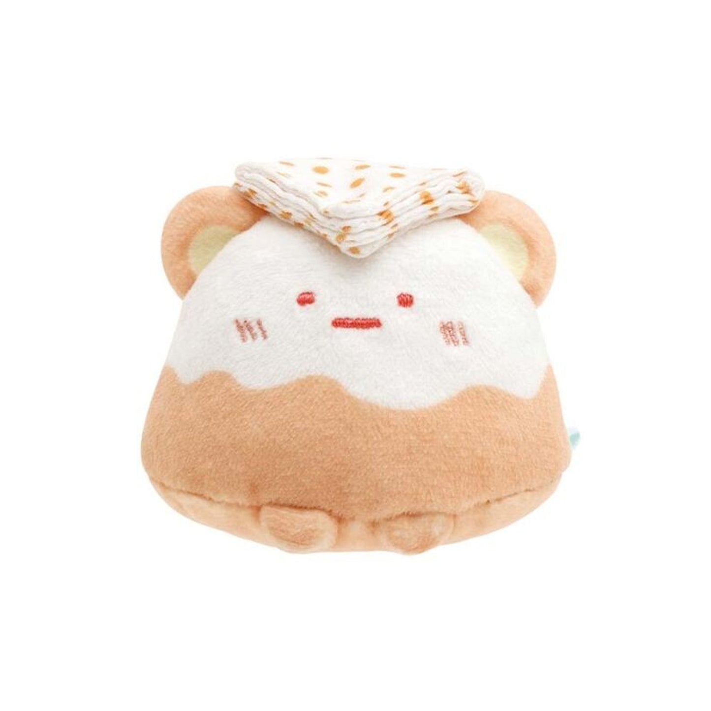 Sumikko Gurashi | I Want to Travel | Yama (Monkey Hot Spring) Tenori Mini Plush | Yama Ippai Souvenir Shop Limited