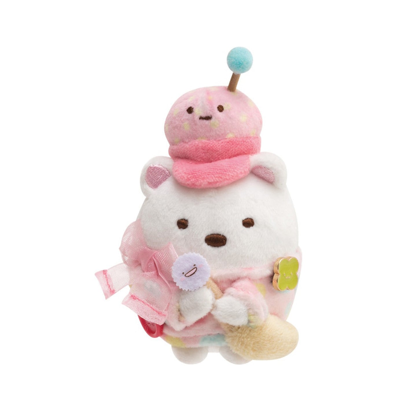 Sumikko Gurashi | Rilakkuma & Sumikkogurashi Festival | Shirokuma Tenori Mini Plush | Limited Edition