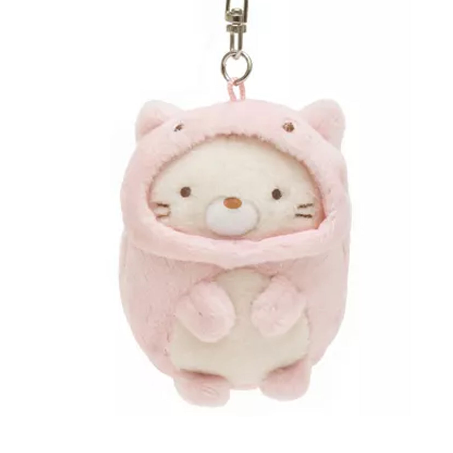 Sumikko Gurashi | Tokage & Mother | Neko Cat (Dinosaur) Keychain Tenori Mini Plush