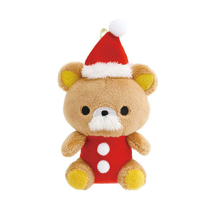 Rilakkuma | Christmas 2024 | Rilakkuma (Santa) Ornament Tenori Mini Plush