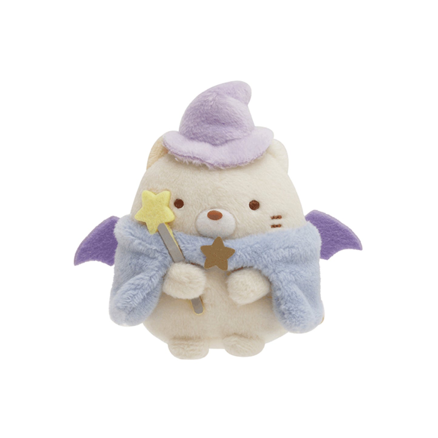 Sumikko Gurashi | Movie 2: The Little Wizard in the Blue Moonlight | Neko Cat (Wizard) Tenori Mini Plush