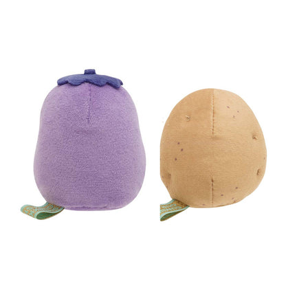 Sumikko Gurashi | Food Kingdom |  Penguin? & Tapioca (Eggplant & Potato) Tenori Mini Plush Set | Shop Limited