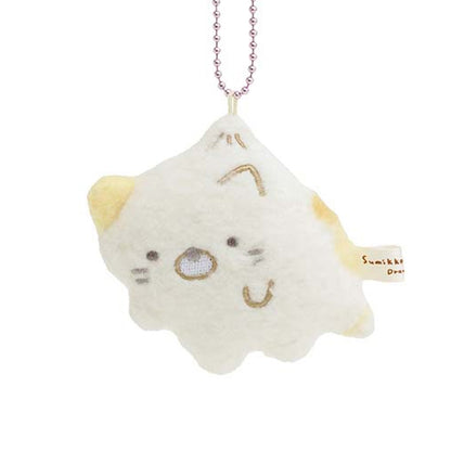 Sumikko Gurashi | Sumikko Drawing | Neko Cat Keychain Mini Plush