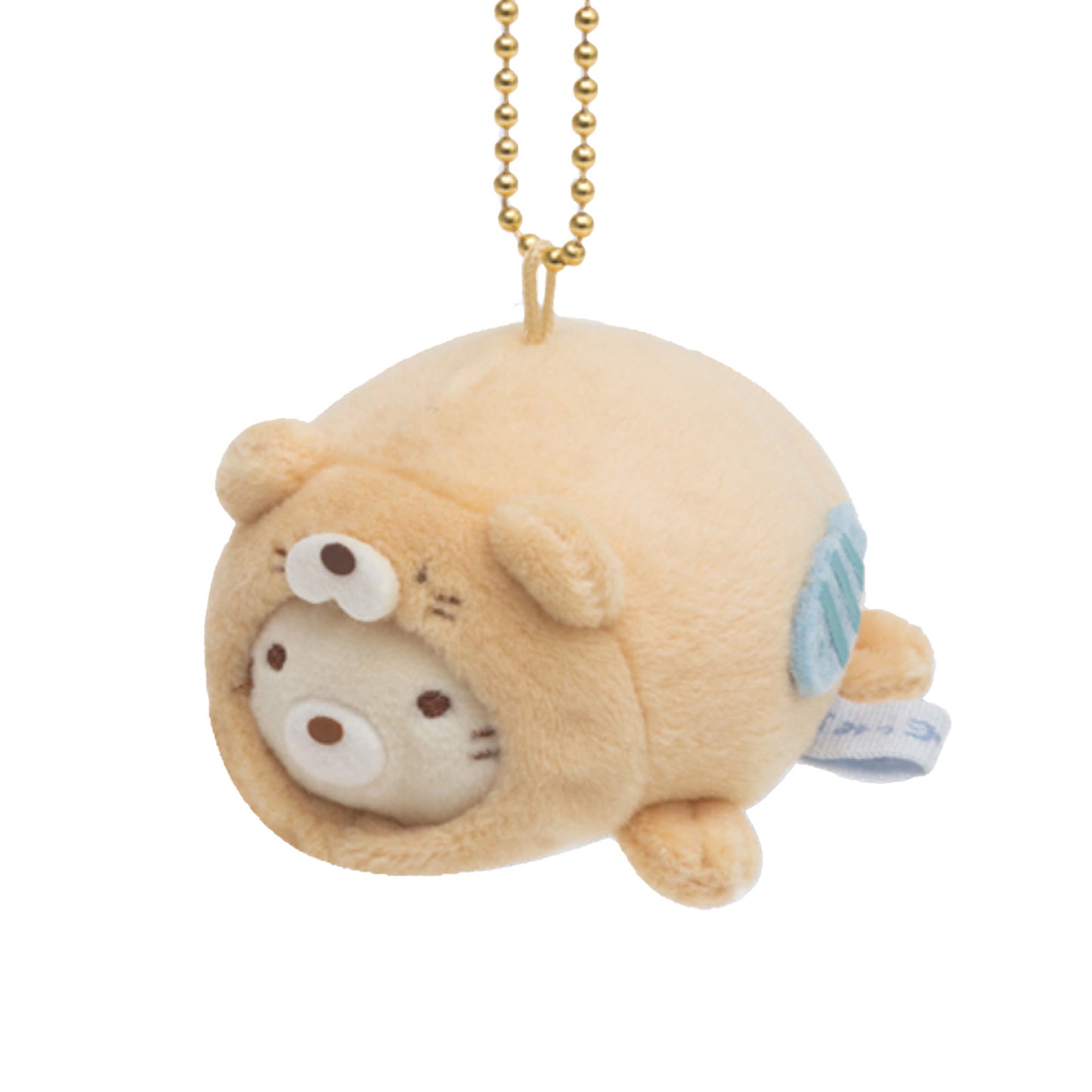 Sumikko Gurashi | Aquarium 2021 | Neko Cat (Otter) Mochi Keychain Tenori Mini Plush | Collab Limited