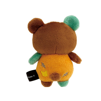 Rilakkuma | Spooky Halloween | Chairoikoguma (Pumpkin) Tenori Mini Plush