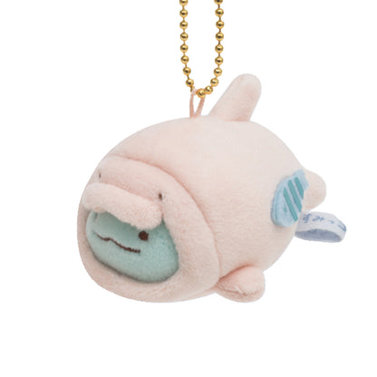 Sumikko Gurashi | Aquarium 2021 | Tokage (Dolphin) Mochi Keychain Tenori Mini Plush | Collab Limited